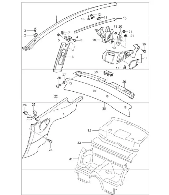 Diagram 807-06 Porsche Cayenne GTS V8 4.0L Essence 460Ch 