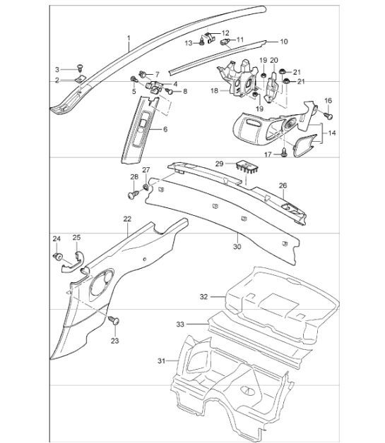 Diagram 807-06 Porsche Cayenne Turbo V8 4.0L benzina 550 CV 