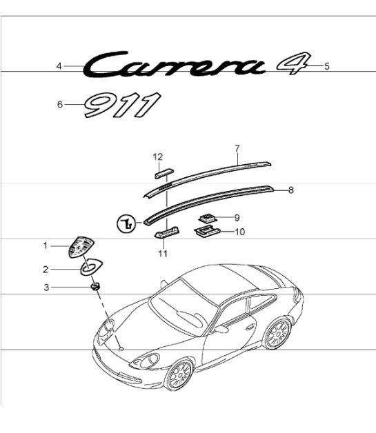Diagram 810-00 Porsche Cayenne 9YB 2023>> 
