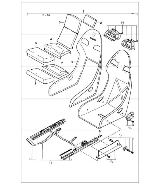 Diagram 817-90 Porsche Taycan (9J1) MK1 2020-2024 