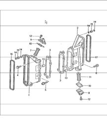 chain case, chain adjuster 996 TURBO 2001-05