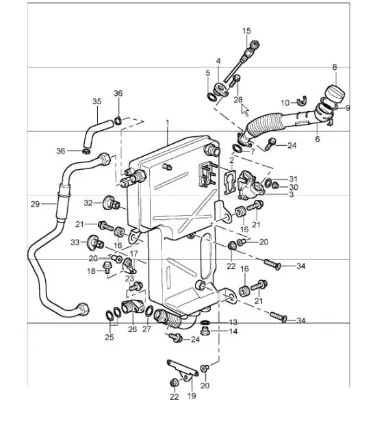 Diagram 104-05 Porsche Cayena 9YB 2023>> 