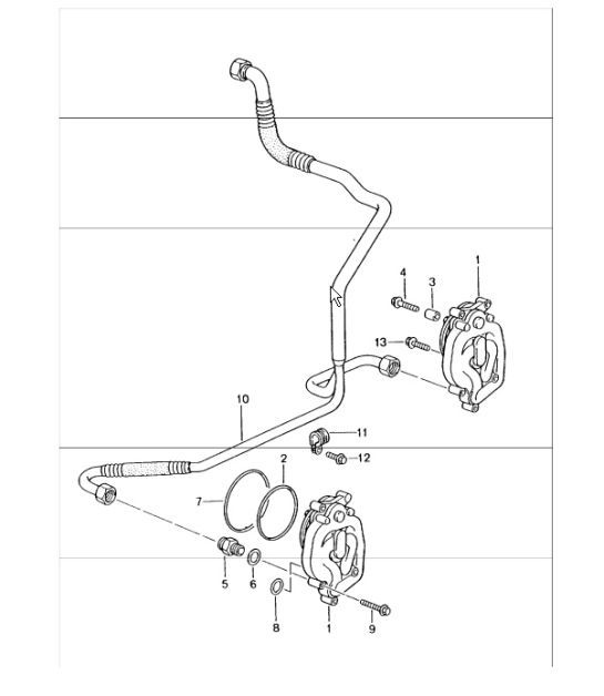 Diagram 104-20 Porsche Cayenne V6 3.0L Petrol 340Hp 