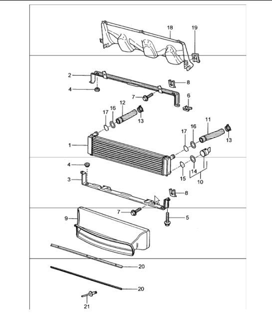 Diagram 105-17 Porsche Cayenne S/GTS 4.8L 2007>> Engine