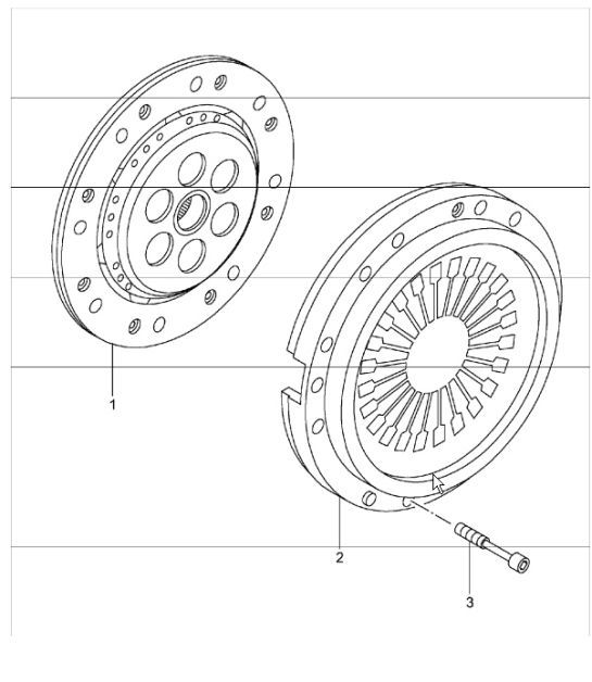 Diagram 301-00 Porsche Cayman 718 2.0L PDK (300Bhp) Transmission