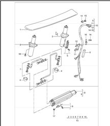 rear spoiler 996 TURBO 2001-05