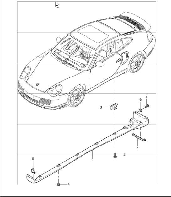 Diagram 810-05 Porsche Cayenne 3.2L V6 2003>> Body