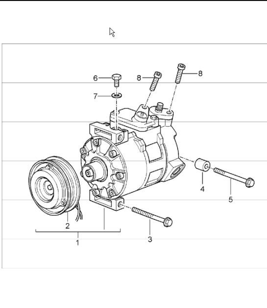 Diagram 813-15 Porsche 991 Carrera 2S 3.0L (420 PS) Karosserie