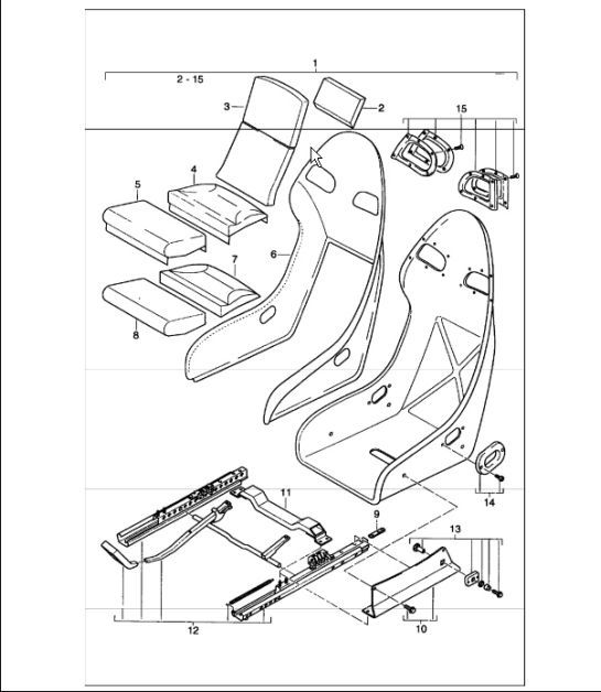 Diagram 817-95 Porsche Panamera 4S V6 Turbo 3.0L 4WD Executive Carrosserie