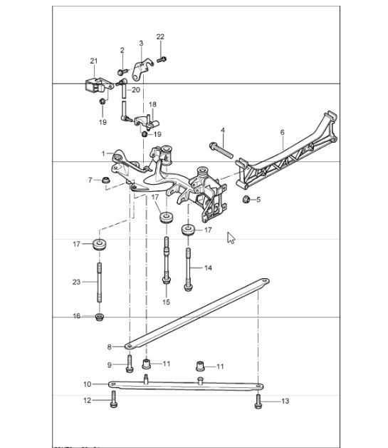 Diagram 501-01 Porsche Macan GTS benzina 2.9L V6 380Bhp 
