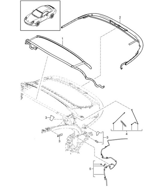 Diagram 811-030 Porsche Cayenne 3.2L V6 2003>> Body