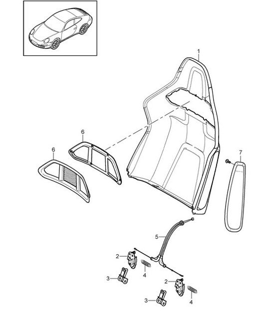 Diagram 817-066 Porsche Panamera 971 MK2 (2021-2023) 