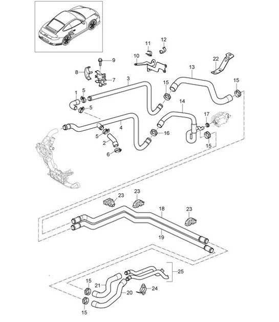 Diagram 105-004 Porsche Taycan (9J1) MK2 2024>> 
