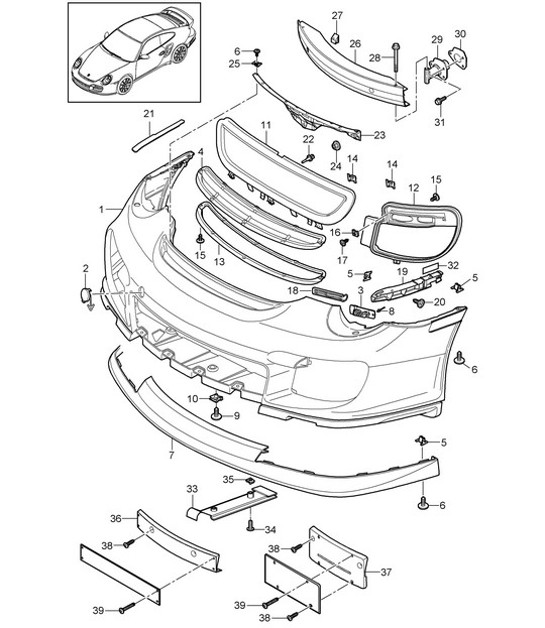 Diagram 802-002 Porsche Taycan (9J1) MK1 2020-2024 