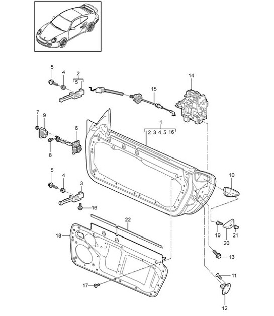 Diagram 804-000 Porsche Cayenne Turbo E-Hybrid V8 4.0L 739CV 