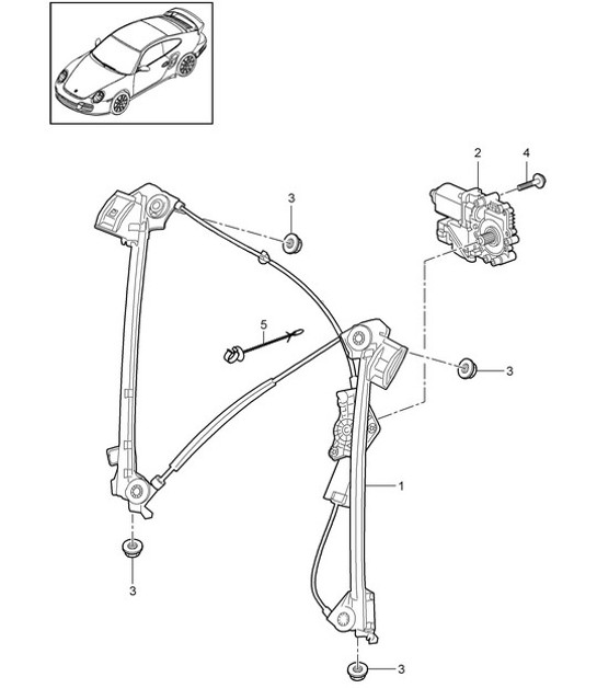 Diagram 804-030 Porsche Cayenne S 4.5L V8 2003>> Carrozzeria