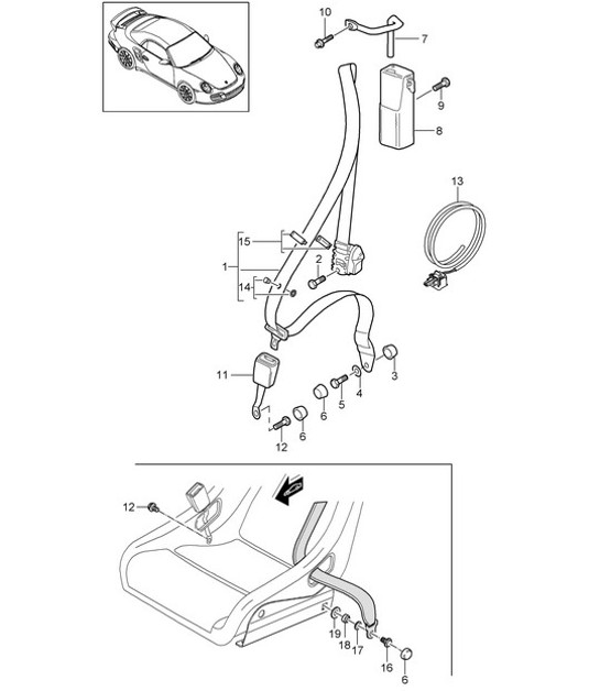 Diagram 812-005 Porsche Taycan GTS 