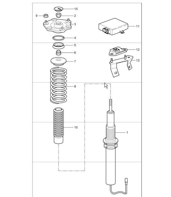 Diagram 402-01 Porsche Cayenne Turbo E-Hybrid Coupe with GT Package V8 4.0 739Hp 