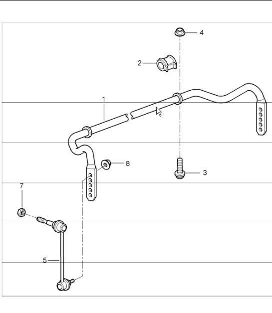 Diagram 402-06 Porsche Cayenne Turbo E-Hybrid Coupé con pacchetto GT V8 4.0 739 CV 
