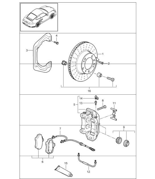 Diagram 603-00 Porsche Macan (95B) MK3 2022>> 