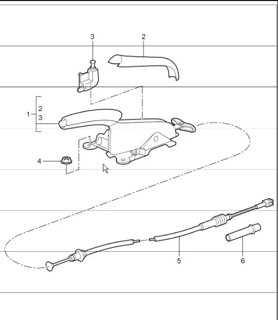 Diagram 701-05 Porsche Taycan 4S 