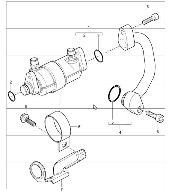 Diagram 813-26 Porsche Cayenne 3.6L 2007>> Carrozzeria