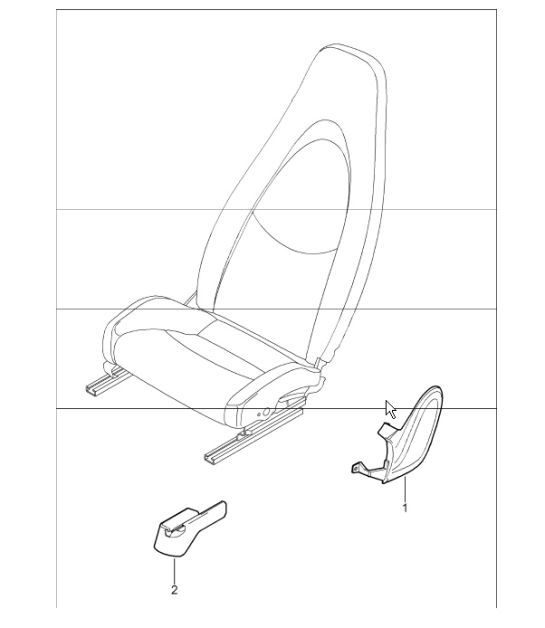 Diagram 817-00 Porsche 997 (911) MK1 2005-2008 Body