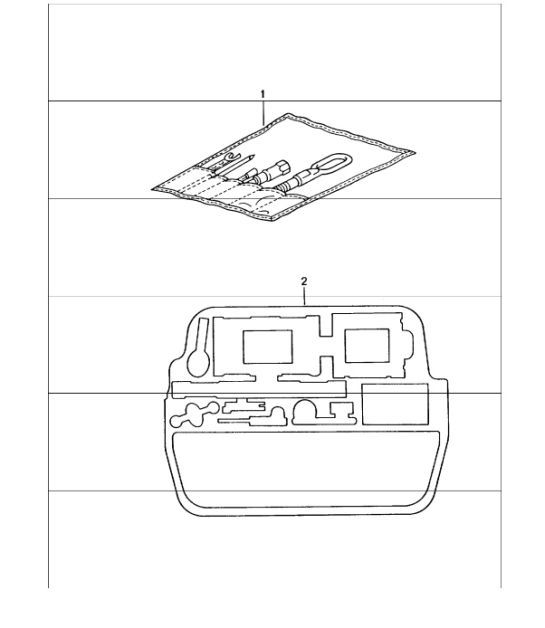 Diagram 001-00 Porsche Cayman S 3.4L 987C 2005-08 Accessories & others 