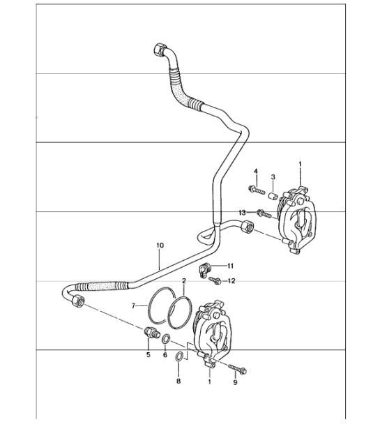 Diagram 104-20 Porsche Cayman T 718 2.0L Manual (300Bhp) Engine