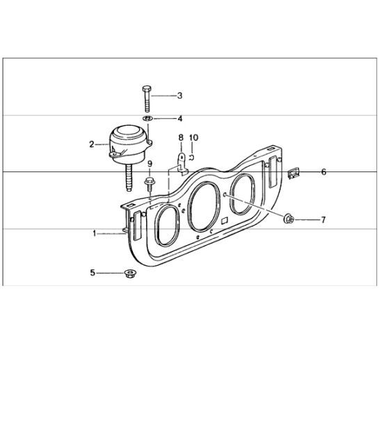 Diagram 109-00 Porsche Cayenne S/GTS 4.8L 2007>> Motor