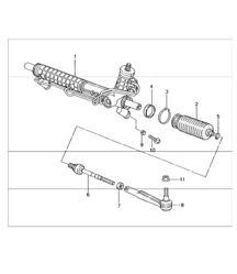 power steering, steering gear, steering parts 996 GT3-1 1999-05 power steering, steering gear, steering parts 996 GT3-1 1999-05