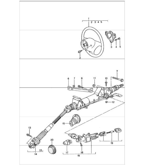 Diagram 403-05 Porsche Cayenne S E-Hybrid V6 3.0L 519Hp 