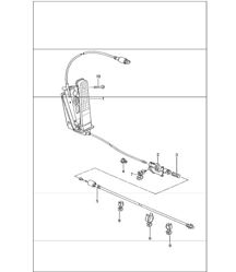 pedals accelerator control 996 GT3-1 1999-05