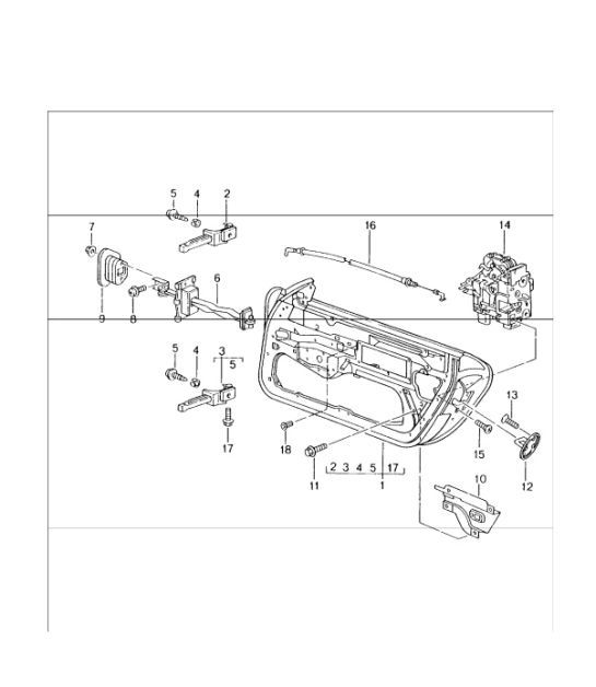 Diagram 804-00 Porsche 997 Carrera 4 3.6L 2005>> Carrocería