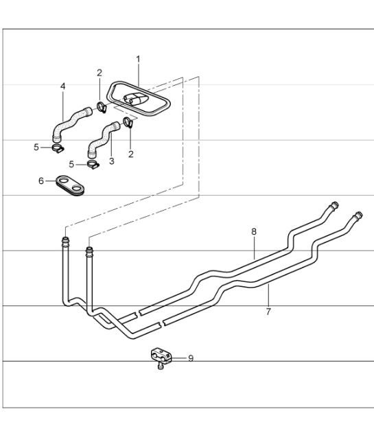 Diagram 813-00 Porsche 997 (911) MK2 2009-2012 Carrosserie