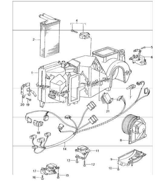 Diagram 813-05 Porsche 996（911）（1997-2005）  车身