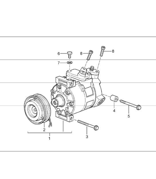 Diagram 813-15 Porsche Cayenne S E-Hybrid Coupé V6 3.0L 519 PS 