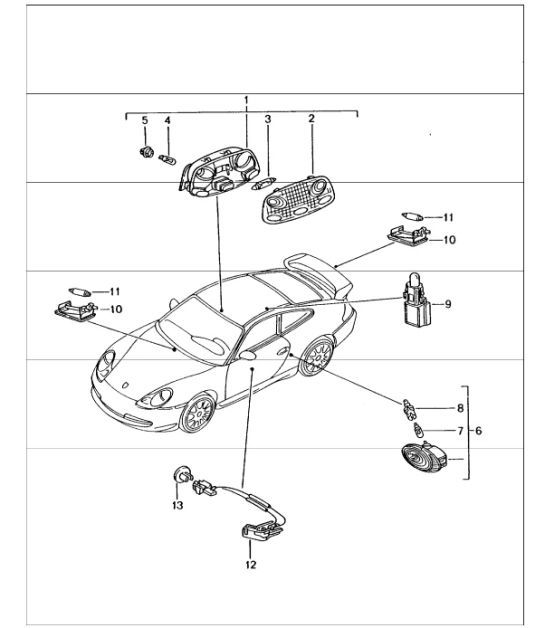 Diagram 903-04 Porsche 卡宴 E-Hybrid V6 3.0L 470Hp 