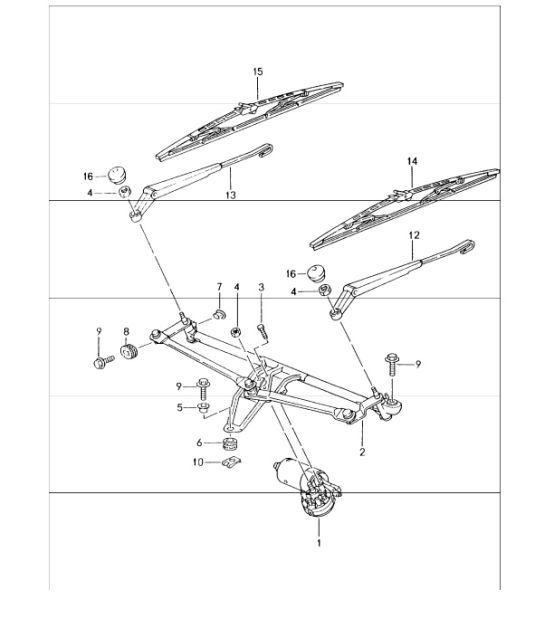 Diagram 904-00 Porsche Cayenne Turbo S V8 4.8L Benziner 550 PS Elektrische Ausrüstung