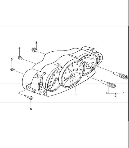Diagram 906-01 Porsche Cayenne V6 3.0L Benziner 340 PS 