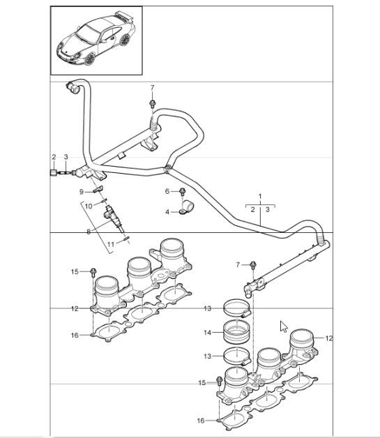 Diagram 107-06 Porsche Taycan 4S Cross Turismo 