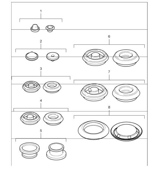 Diagram 801-02 Porsche 997 (911) MK1 2005-2008 Body