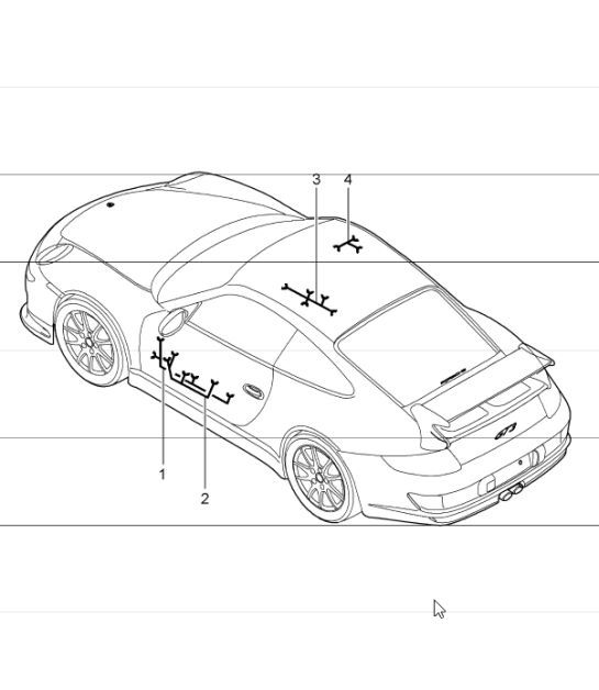 Diagram 902-15 Porsche Cayman 718C (982C) 2017>> Electrical equipment