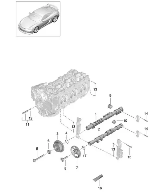 Diagram 103-010 Porsche Taycan (9J1) MK2 2024>> 