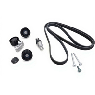 Kit rullo tenditore e cinghie per cinghia di trasmissione. Porsche Cayenne / Panamera - 94810240323, 94810240322, 94810240321, 94810240300, 94810240375, 7PP903137, 95814527601, 94810211821, 94810226121, 95510225100, 94810211910, 7PP145276, 95510211910, 94810211820, 94810211800