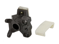 Chain tensioner housing with guide rail, Porsche 928 - 92810502809, 92810502808, 92810502806, 92810502804, 92810502709, 92810502708, 92810502706, 92810502704 Chain tensioner housing with guide rail, Porsche 928 - 92810502809, 92810502808, 92810502806, 92810502804, 92810502709, 92810502708, 92810502706, 92810502704