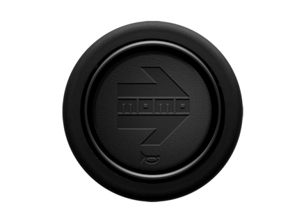 MOMO Standard Hupenknopf 2 Kontakte – Pfeil aus geprägtem schwarzem Leder - HOARW10LEABKR, M22135311115 MOMO Standard Hupenknopf 2 Kontakte – Pfeil aus geprägtem schwarzem Leder - HOARW10LEABKR, M22135311115