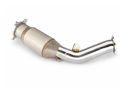 Tubo de escape descendente, sin catalizador. Porsche 95B.1 Macan 2.0T 2014-18 - 8K0254253D, 8K0254253X, 8K0254253K, 8K0254253AX - 186661