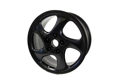 18' Style 930 BLACK. Turbo Cup 3 lichtmetalen velgen voor Porsche Cars - 930018B