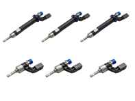 Fuel Injector Engine Kit Upper and Lower. Porsche 957 Cayenne 3.6ltr / 958 Cayenne 3.6ltr - 95560523300, 95560523301, PAB906036D, PAB906036J, 95560523200, 95560523201, PAB906036C, PAB906036H - 805016321601, IWD145, 805016321501, IWD144